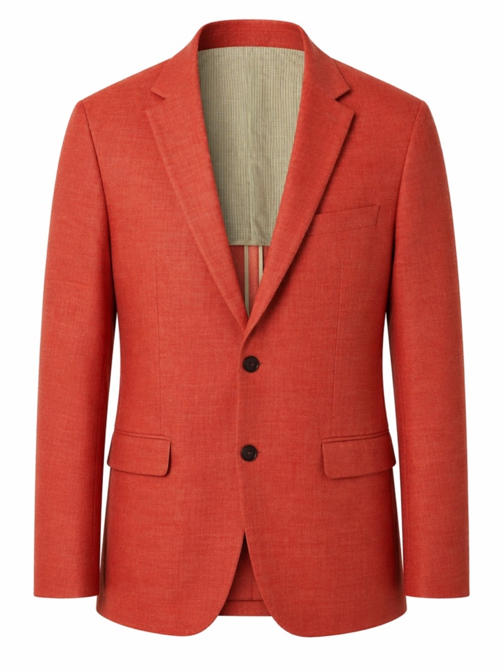 Austin Reed Two Button Wool Blazer in Red size 42L